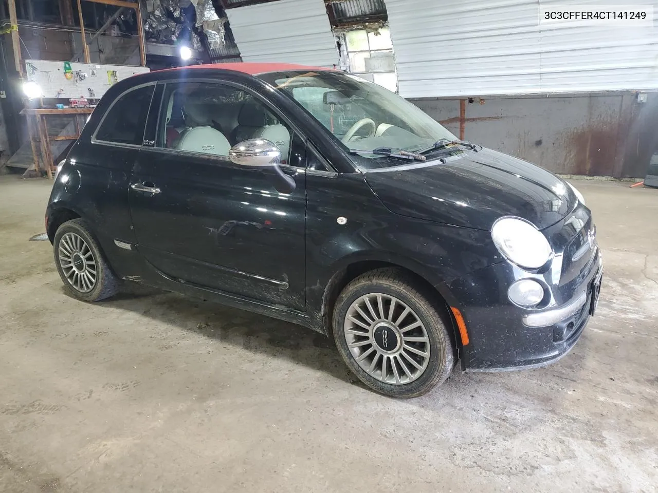 2012 Fiat 500 Lounge VIN: 3C3CFFER4CT141249 Lot: 66499074