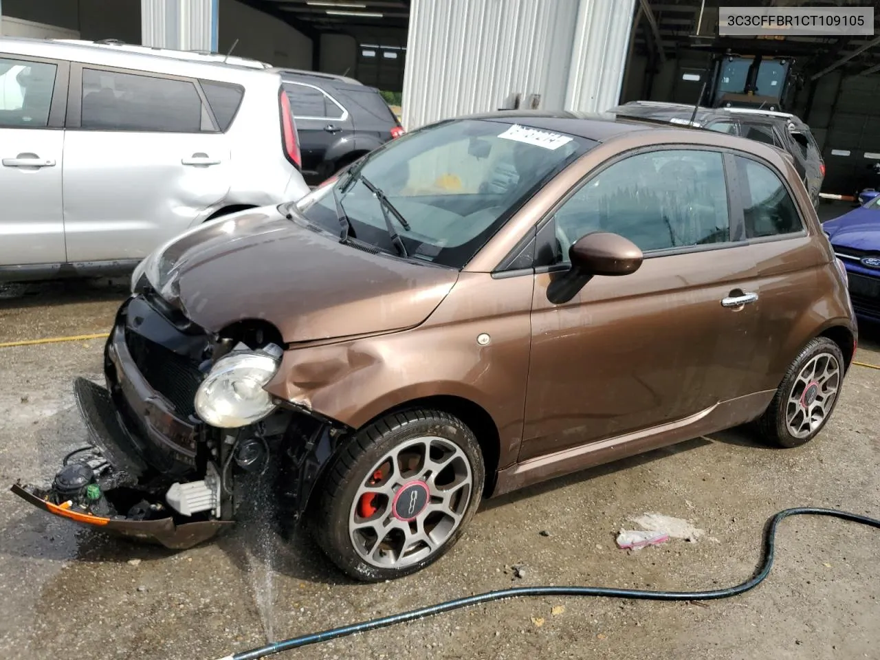 2012 Fiat 500 Sport VIN: 3C3CFFBR1CT109105 Lot: 67137214