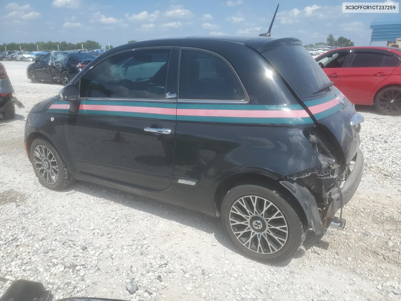 2012 Fiat 500 Lounge VIN: 3C3CFFCR1CT237259 Lot: 67345044