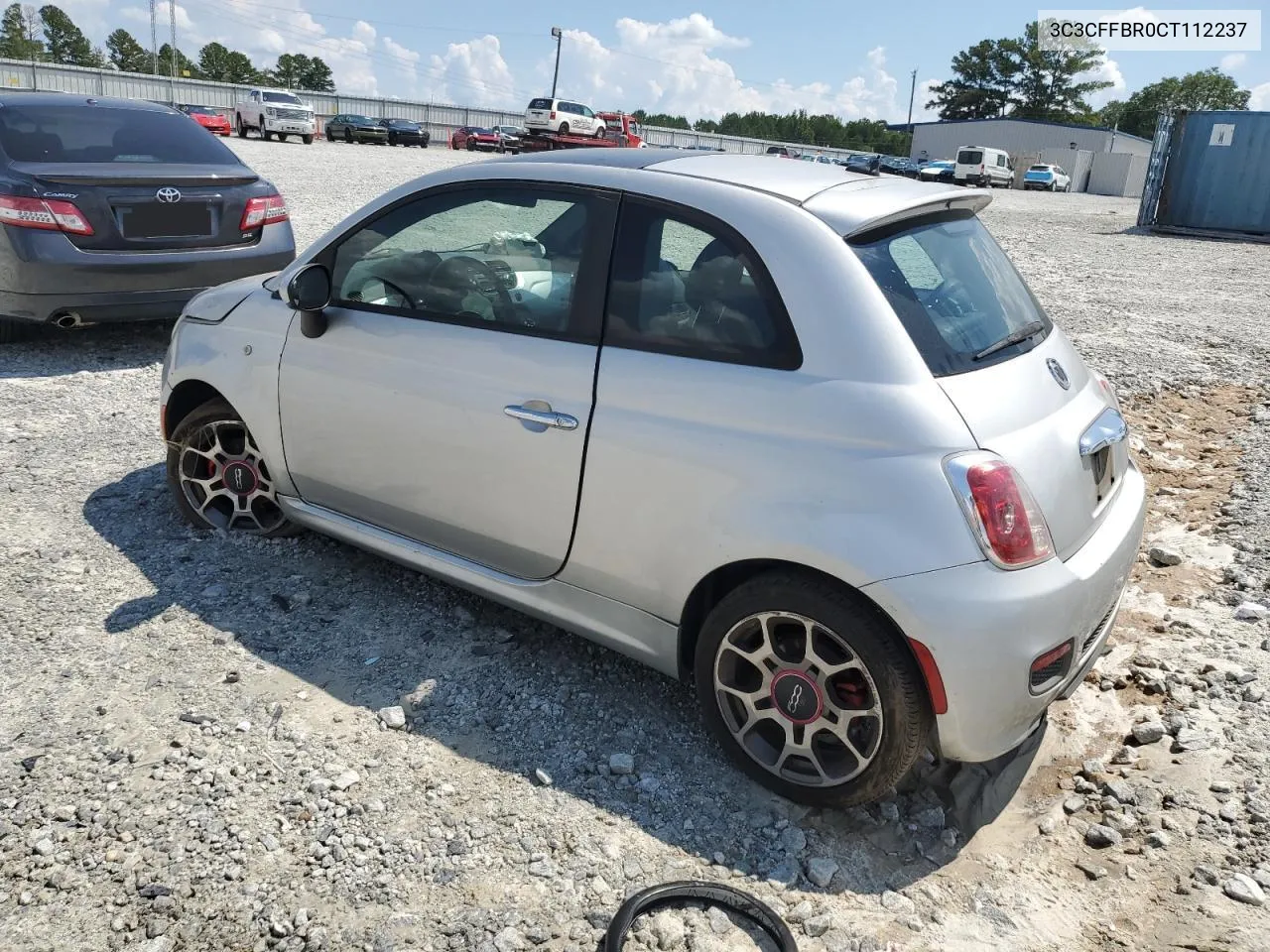 2012 Fiat 500 Sport VIN: 3C3CFFBR0CT112237 Lot: 68066694