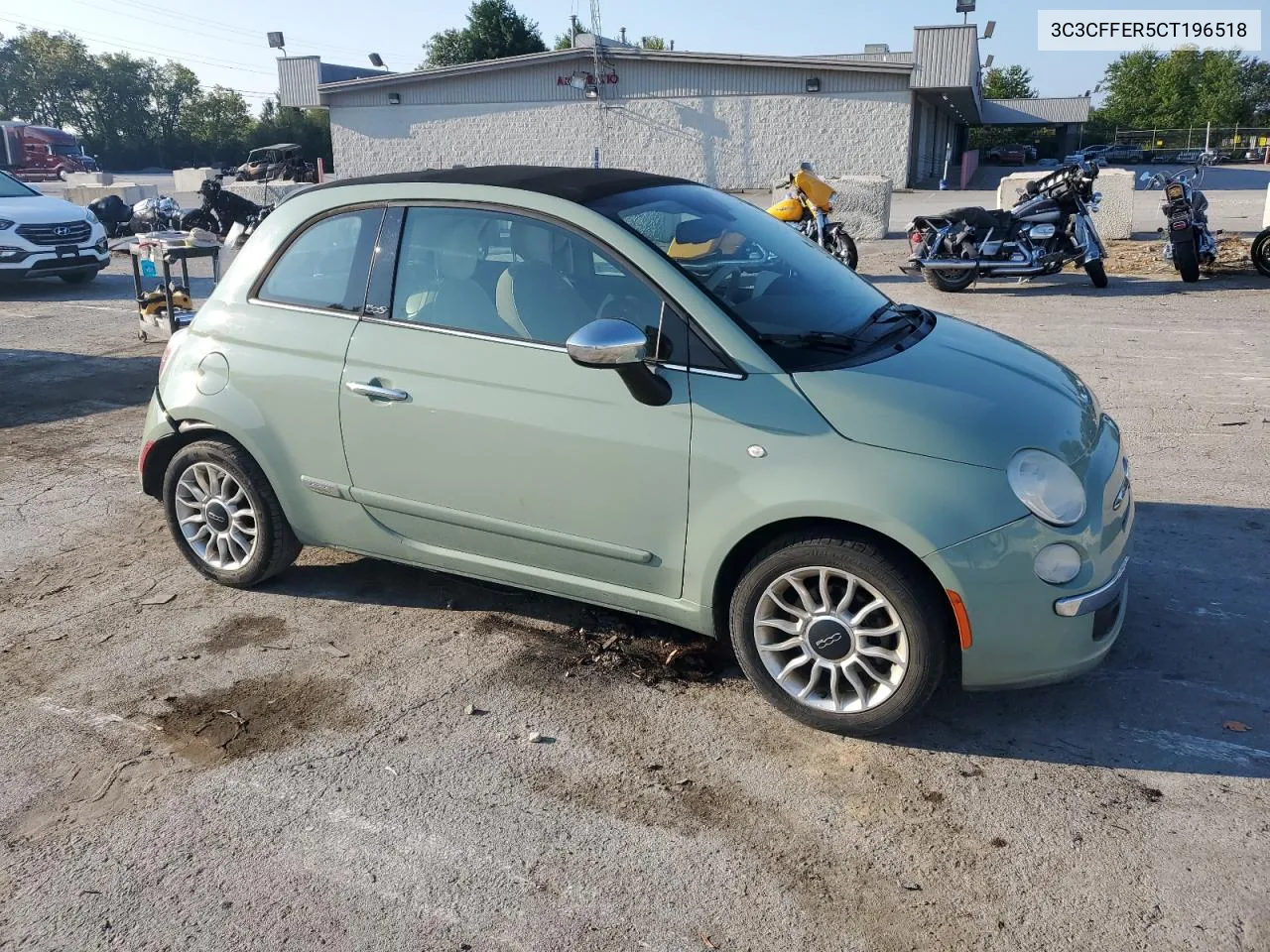 3C3CFFER5CT196518 2012 Fiat 500 Lounge