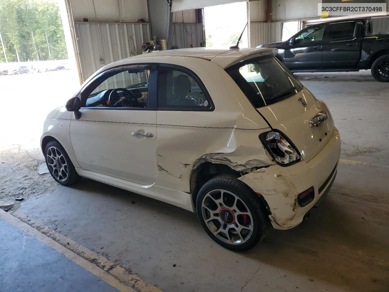 2012 Fiat 500 Sport VIN: 3C3CFFBR2CT370498 Lot: 69626233