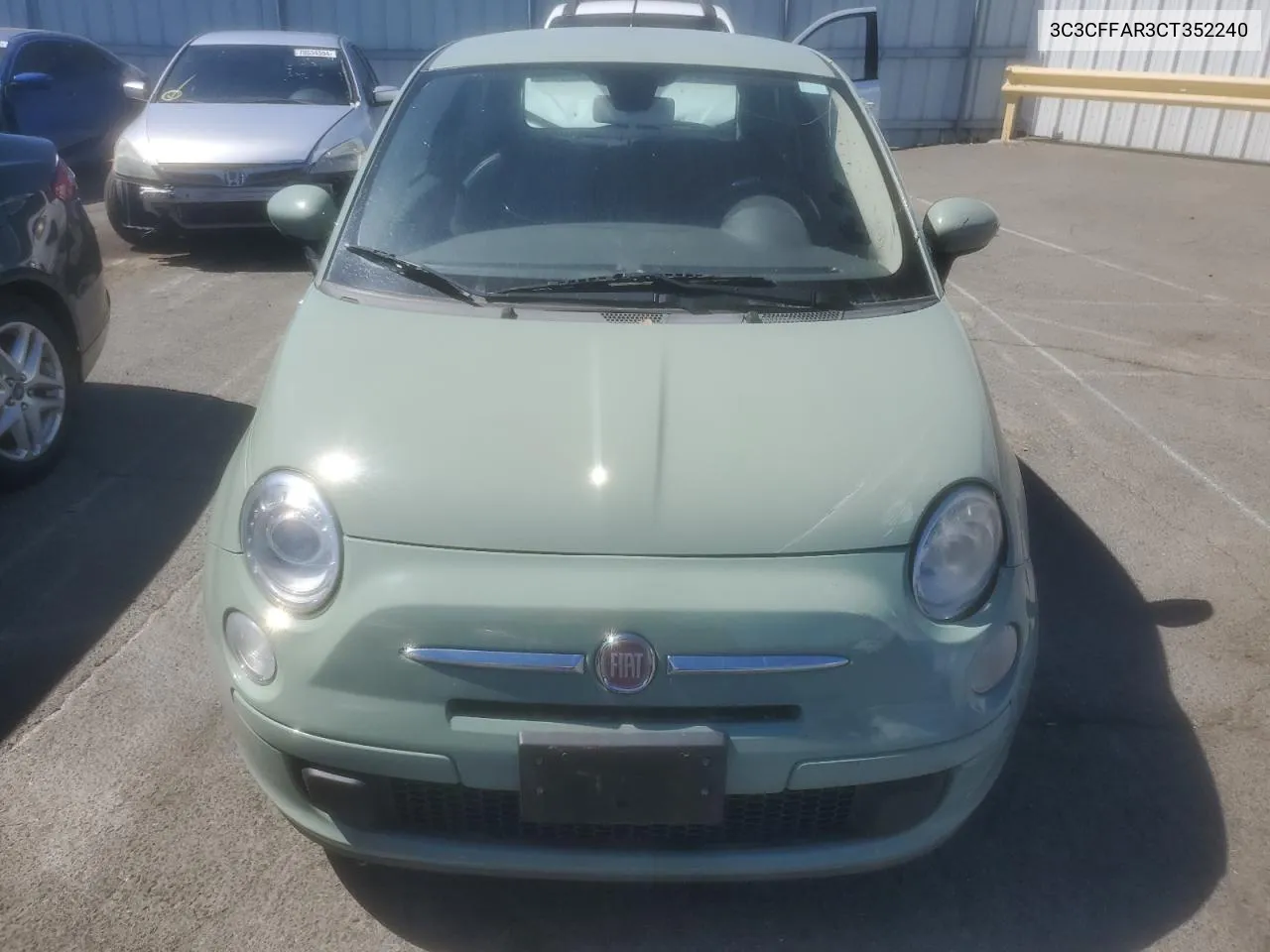 3C3CFFAR3CT352240 2012 Fiat 500 Pop