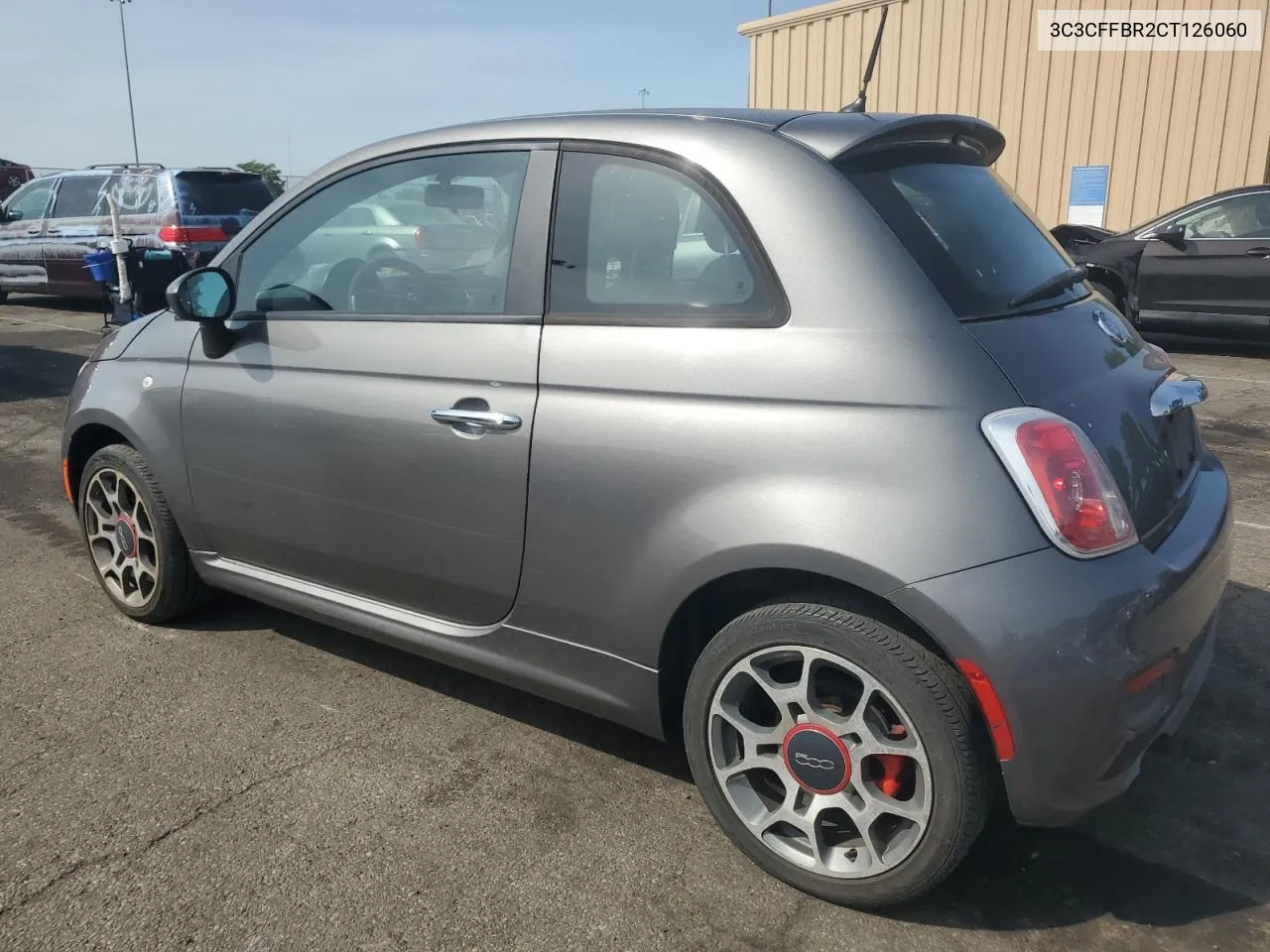 2012 Fiat 500 Sport VIN: 3C3CFFBR2CT126060 Lot: 70770424