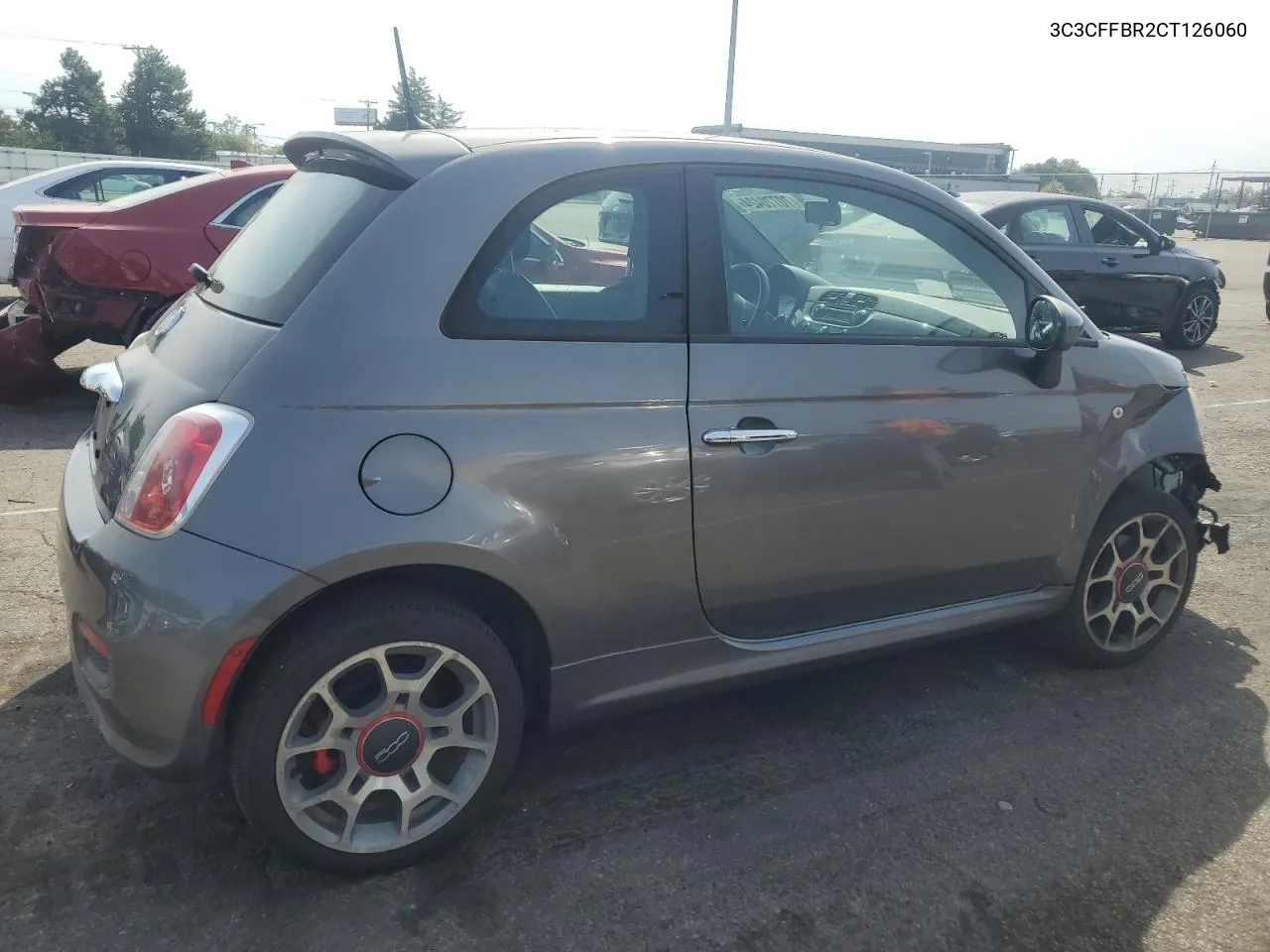 2012 Fiat 500 Sport VIN: 3C3CFFBR2CT126060 Lot: 70770424