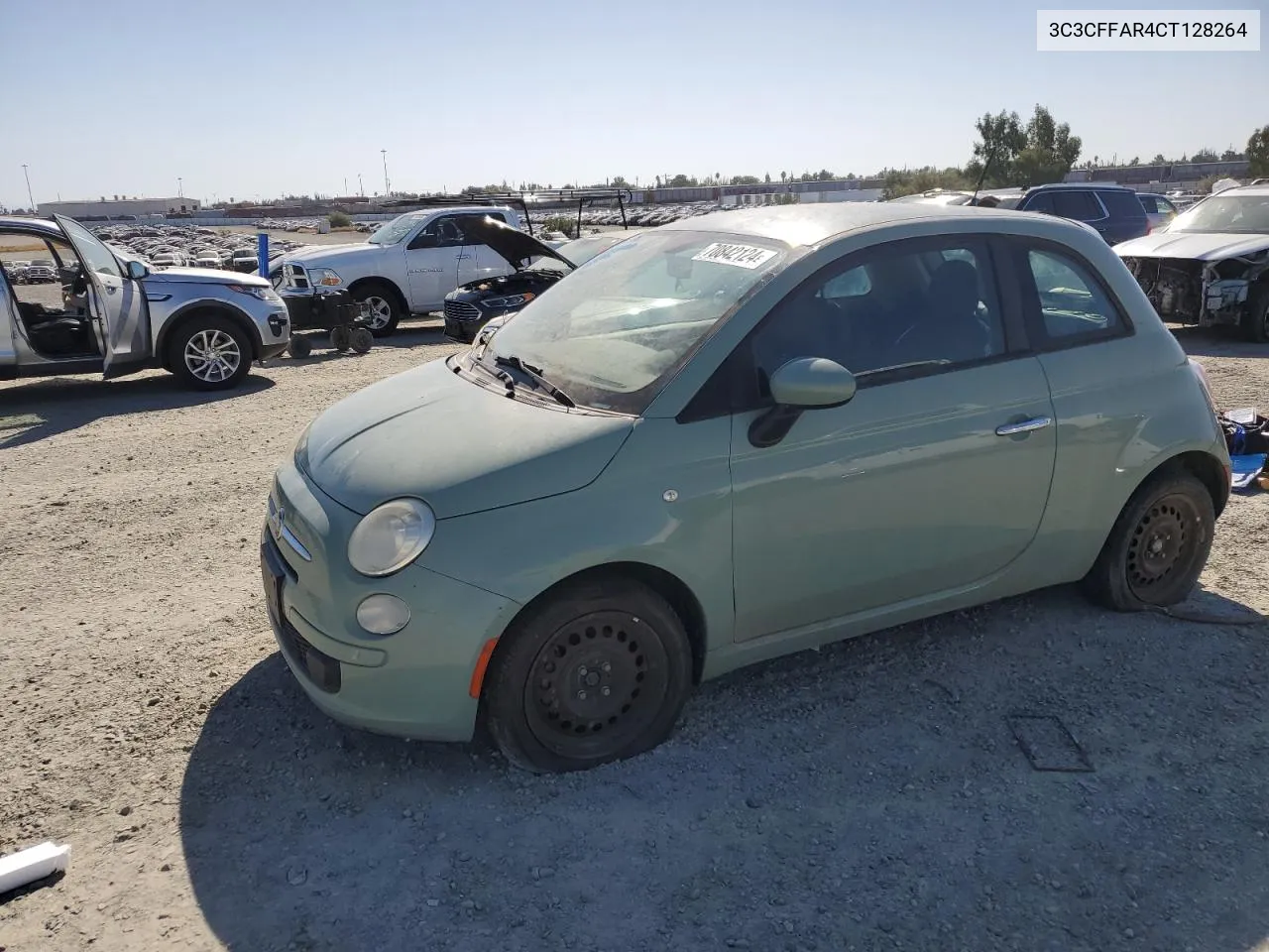 3C3CFFAR4CT128264 2012 Fiat 500 Pop