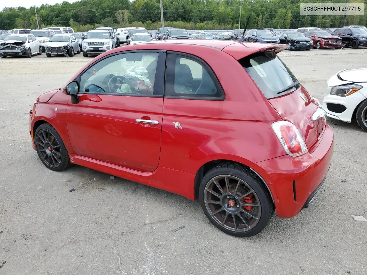 2012 Fiat 500 Abarth VIN: 3C3CFFFH0CT297715 Lot: 72841304