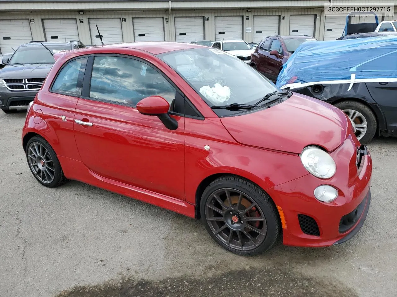 2012 Fiat 500 Abarth VIN: 3C3CFFFH0CT297715 Lot: 72841304