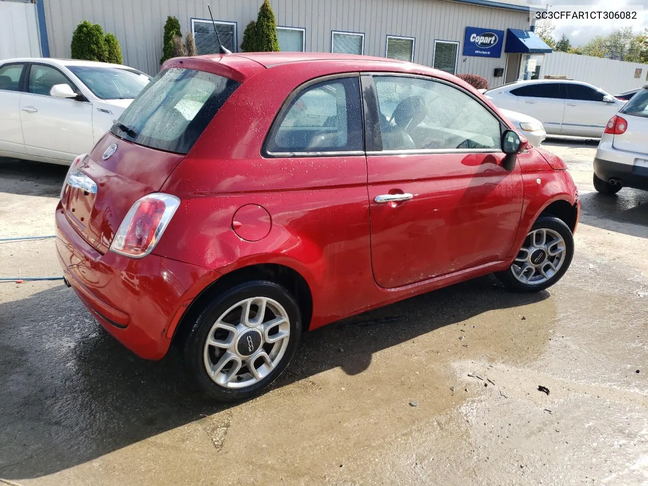 2012 Fiat 500 Pop VIN: 3C3CFFAR1CT306082 Lot: 72956764