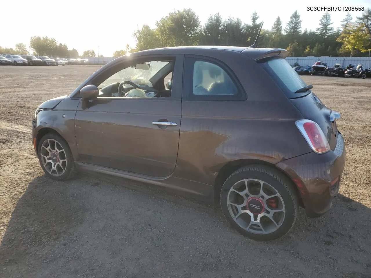 2012 Fiat 500 Sport VIN: 3C3CFFBR7CT208558 Lot: 73968854