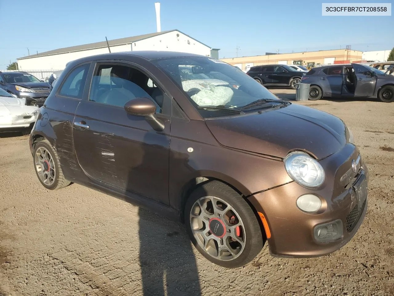 2012 Fiat 500 Sport VIN: 3C3CFFBR7CT208558 Lot: 73968854