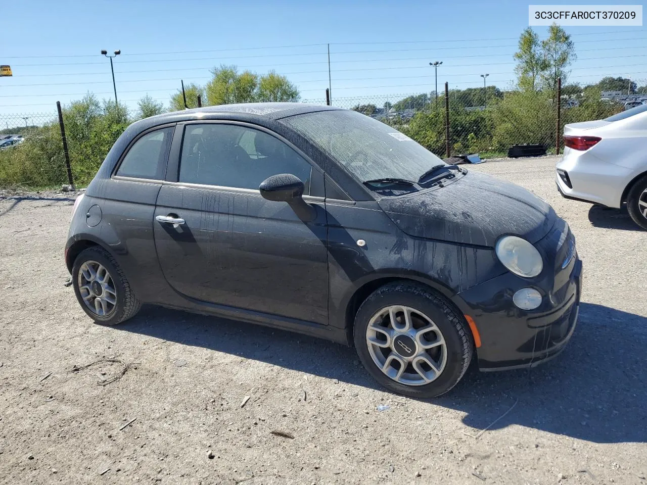 3C3CFFAR0CT370209 2012 Fiat 500 Pop