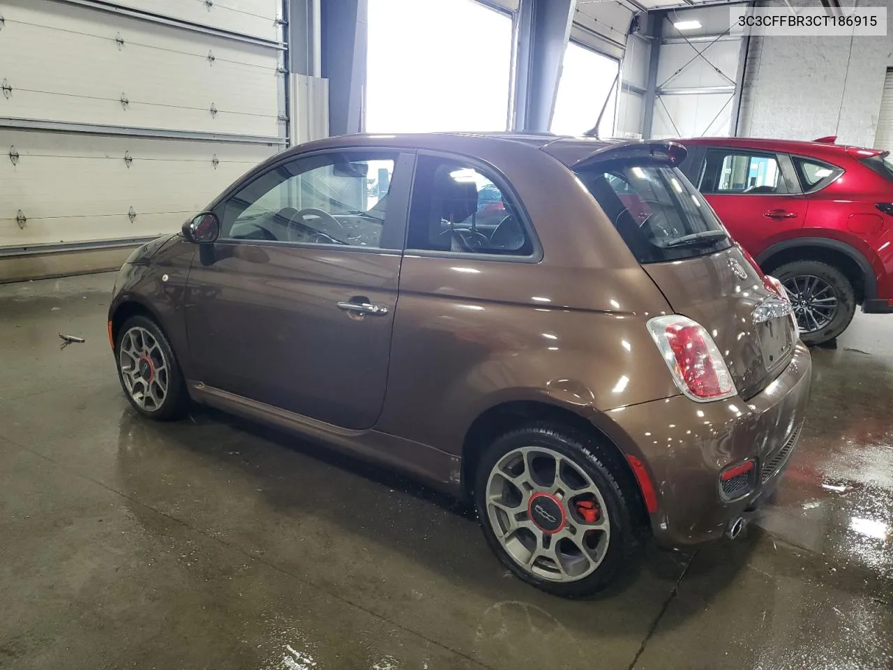 2012 Fiat 500 Sport VIN: 3C3CFFBR3CT186915 Lot: 74328224