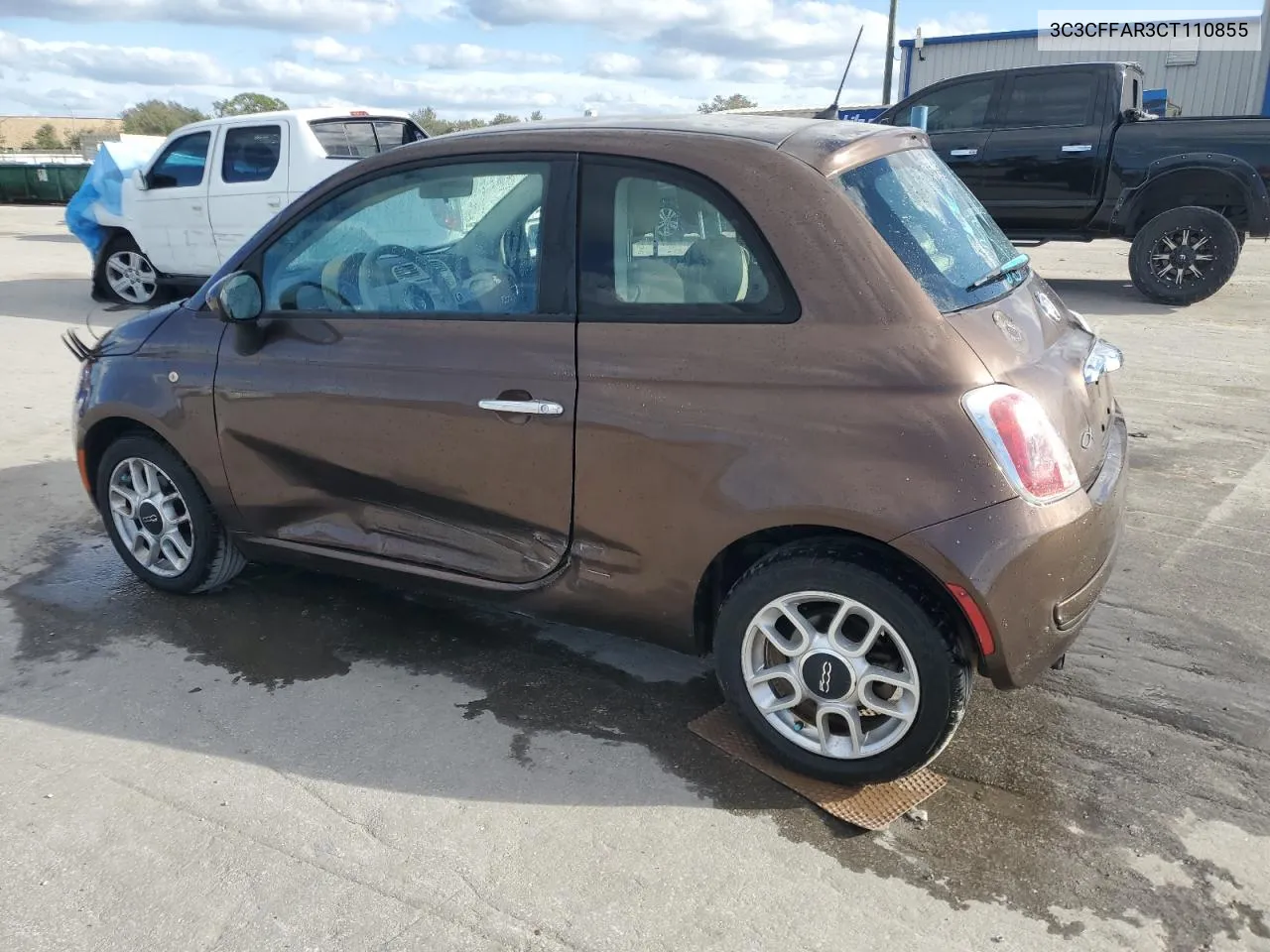 3C3CFFAR3CT110855 2012 Fiat 500 Pop