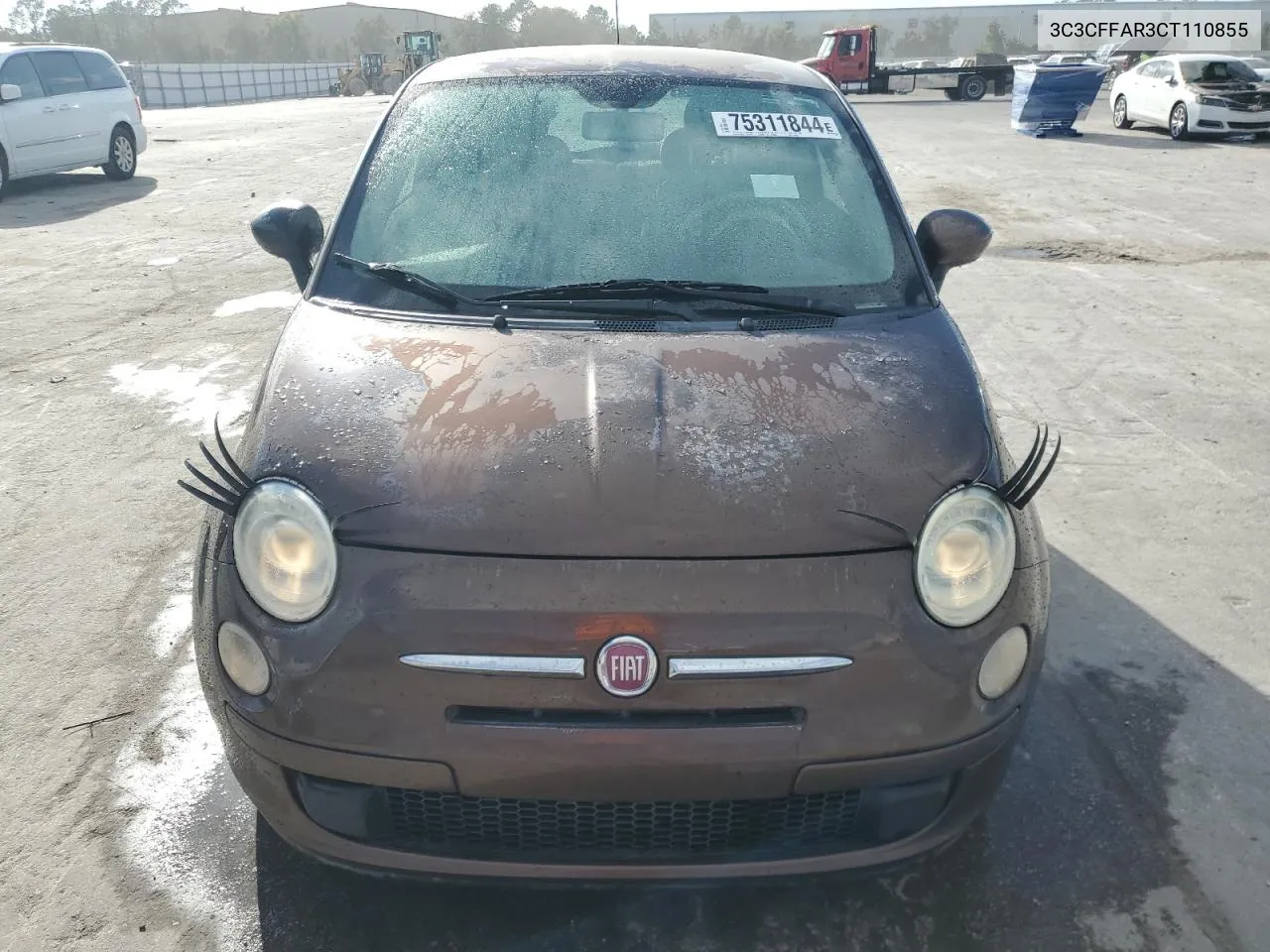 3C3CFFAR3CT110855 2012 Fiat 500 Pop