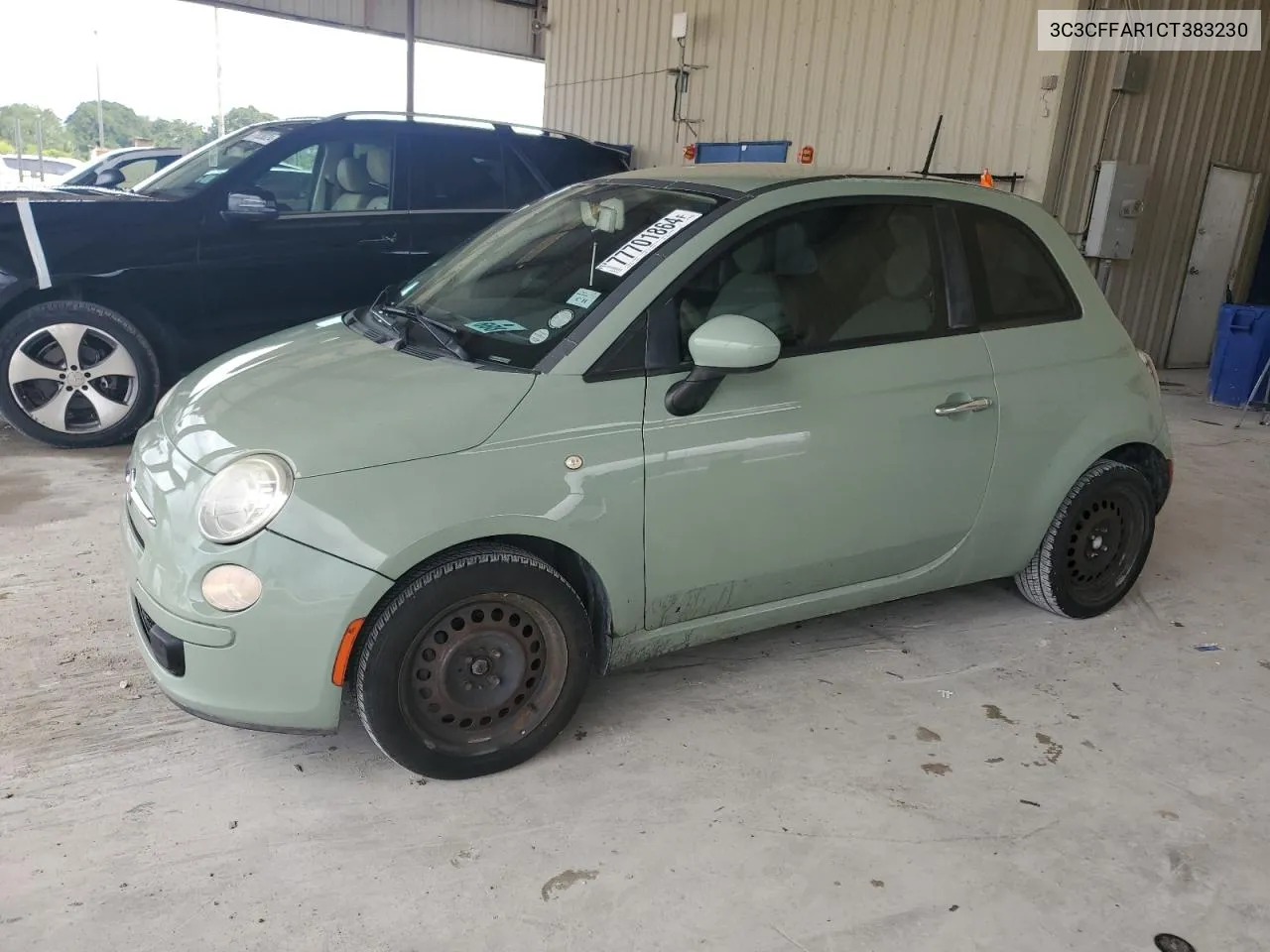 2012 Fiat 500 Pop VIN: 3C3CFFAR1CT383230 Lot: 77701864