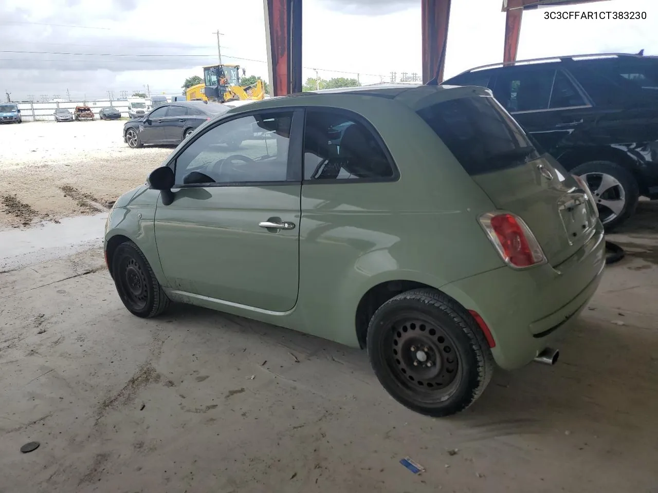 2012 Fiat 500 Pop VIN: 3C3CFFAR1CT383230 Lot: 77701864