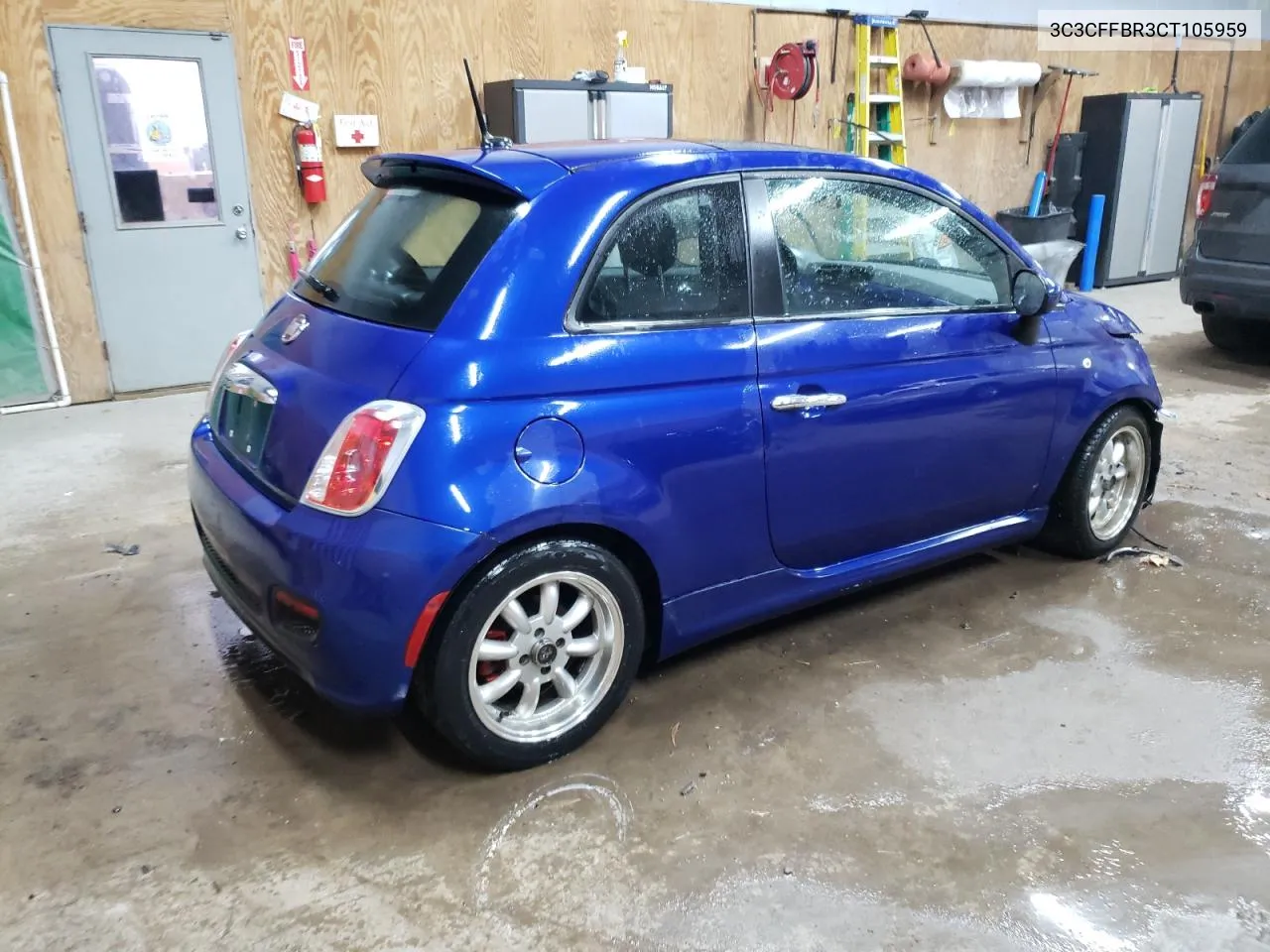 2012 Fiat 500 Sport VIN: 3C3CFFBR3CT105959 Lot: 78824124