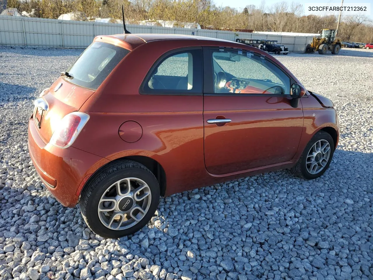 2012 Fiat 500 Pop VIN: 3C3CFFAR8CT212362 Lot: 79531854