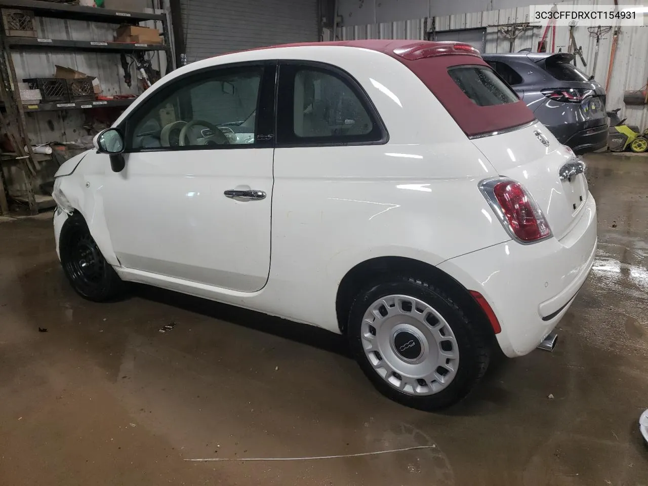 2012 Fiat 500 Pop VIN: 3C3CFFDRXCT154931 Lot: 79832324