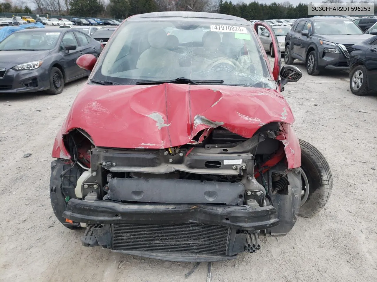 3C3CFFAR2DT596253 2013 Fiat 500 Pop