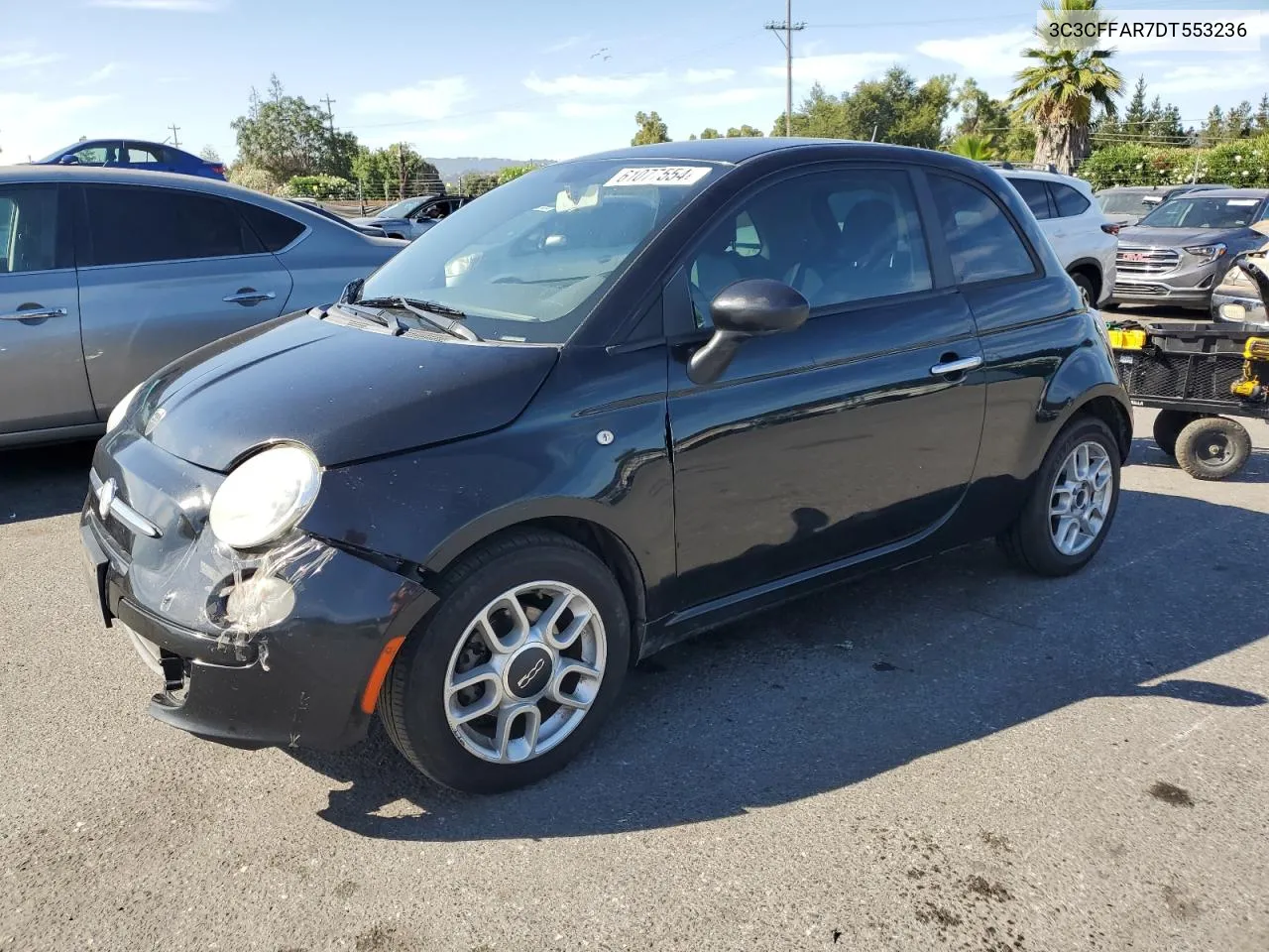 3C3CFFAR7DT553236 2013 Fiat 500 Pop