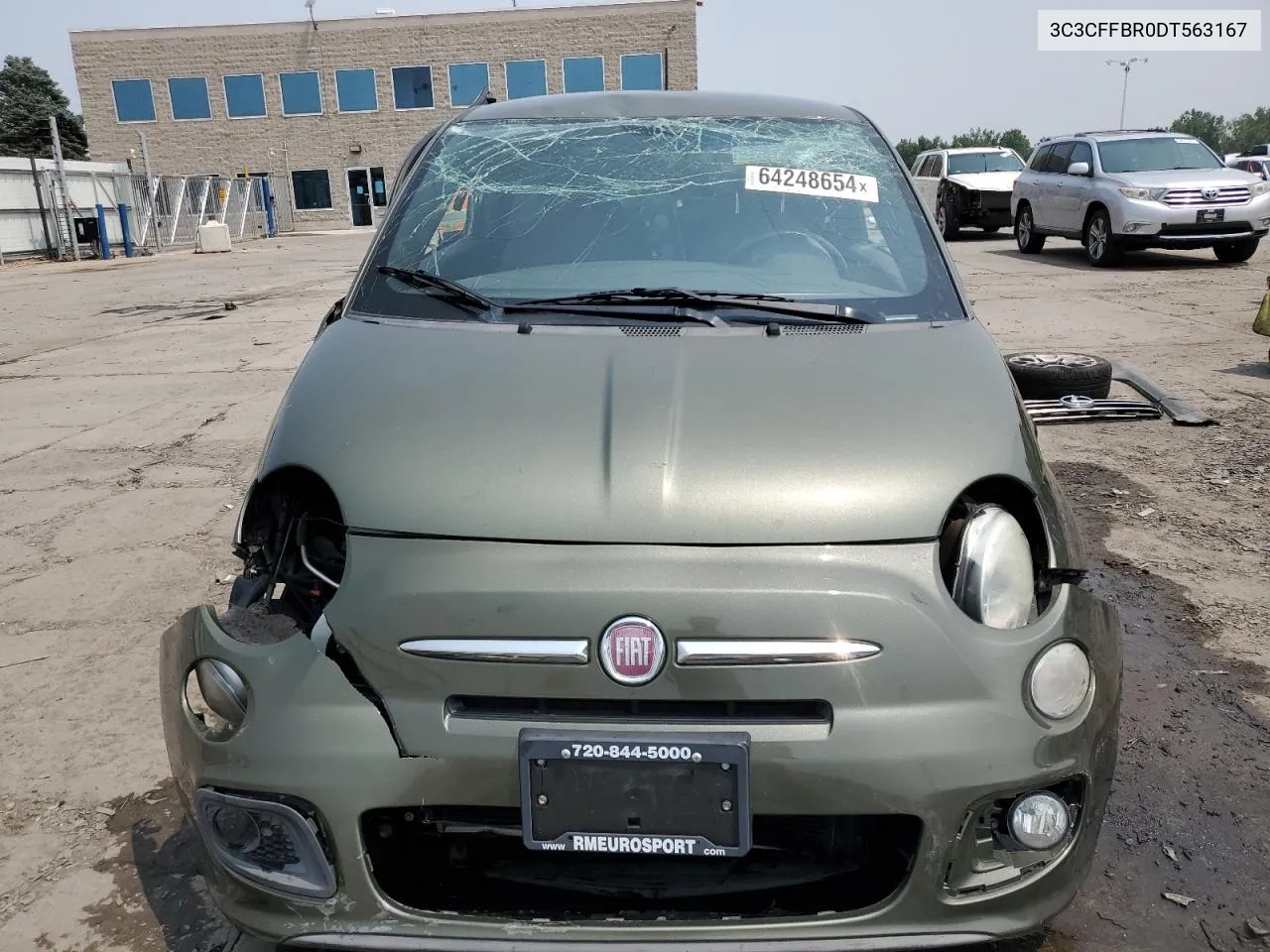 3C3CFFBR0DT563167 2013 Fiat 500 Sport