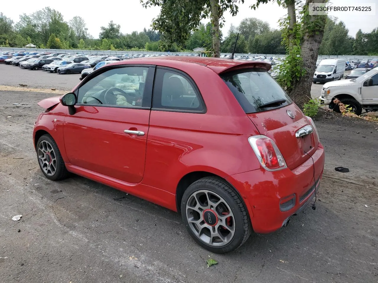 2013 Fiat 500 Sport VIN: 3C3CFFBR0DT745225 Lot: 66022444