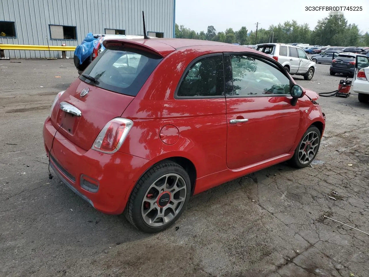 2013 Fiat 500 Sport VIN: 3C3CFFBR0DT745225 Lot: 66022444