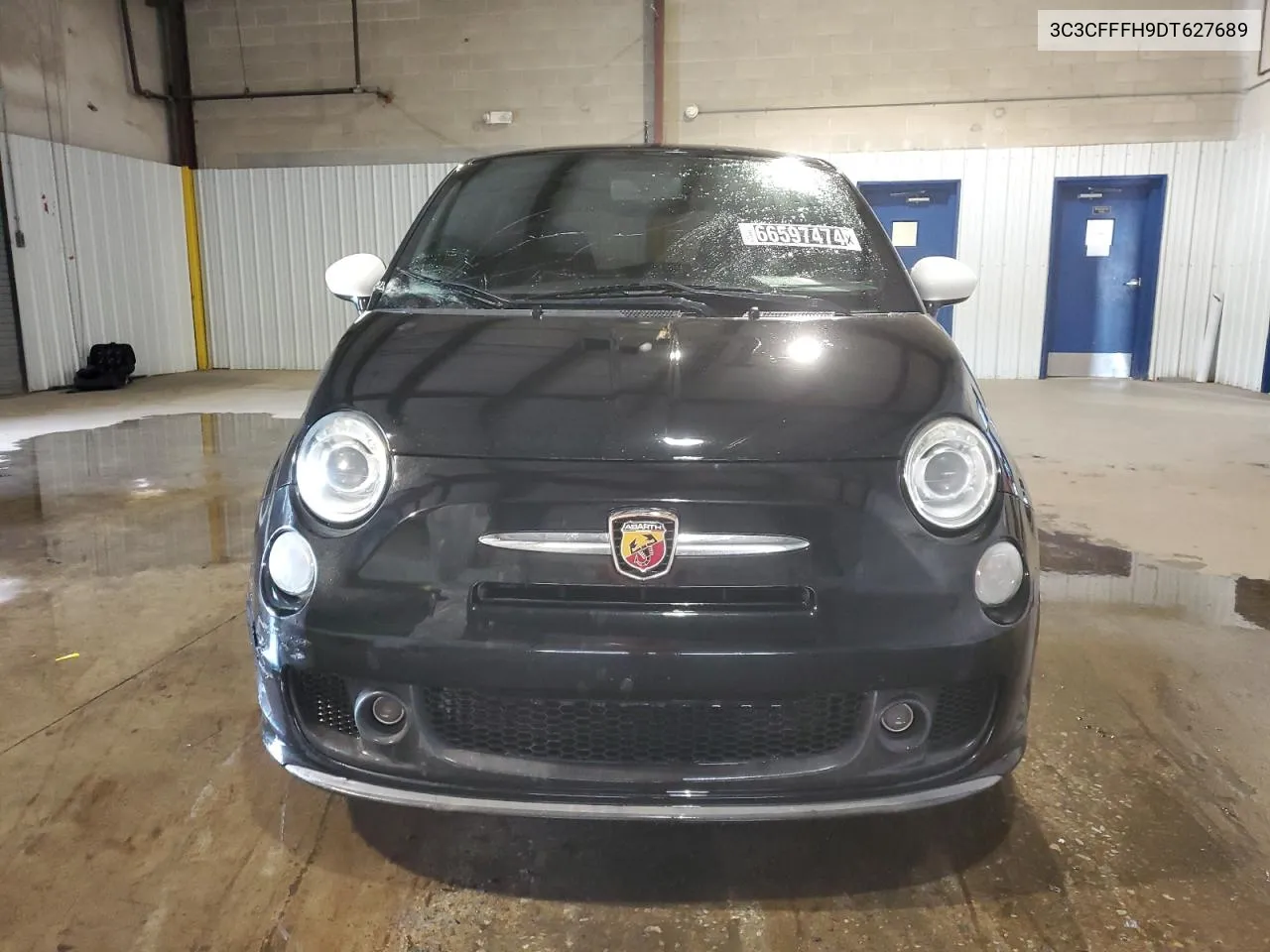 2013 Fiat 500 Abarth VIN: 3C3CFFFH9DT627689 Lot: 66597474