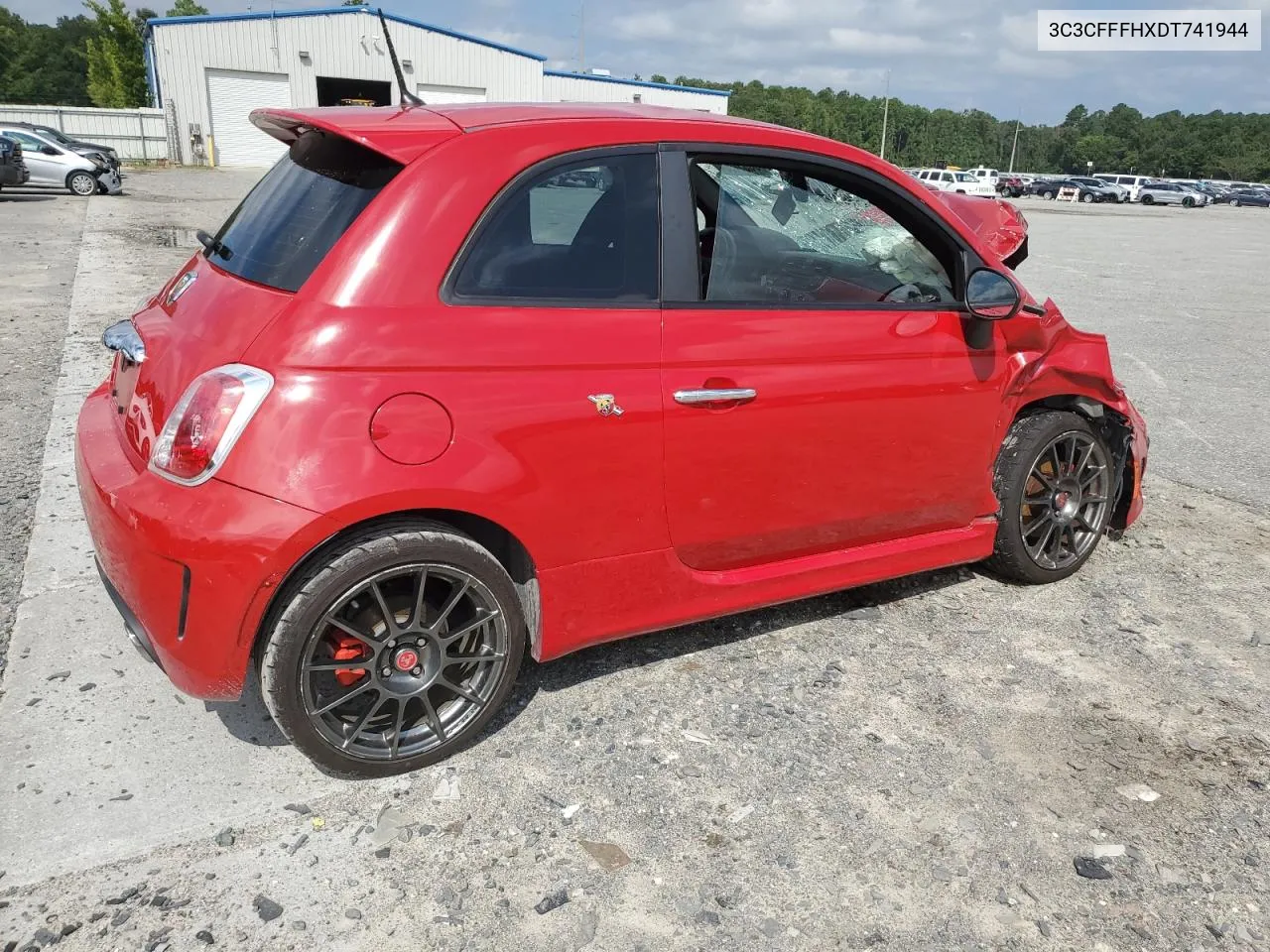 2013 Fiat 500 Abarth VIN: 3C3CFFFHXDT741944 Lot: 68334064