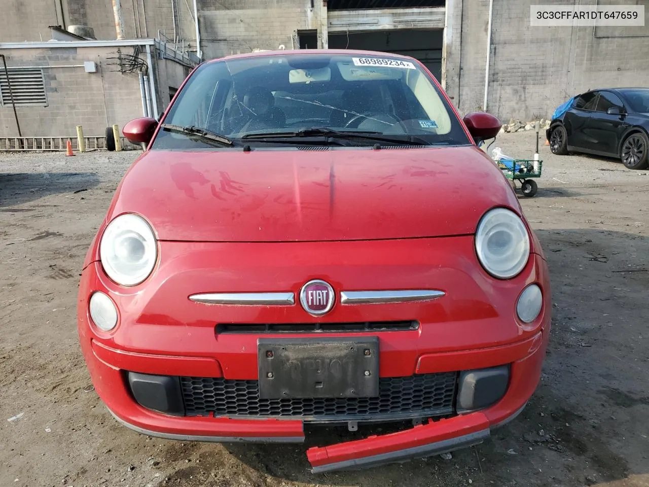 3C3CFFAR1DT647659 2013 Fiat 500 Pop