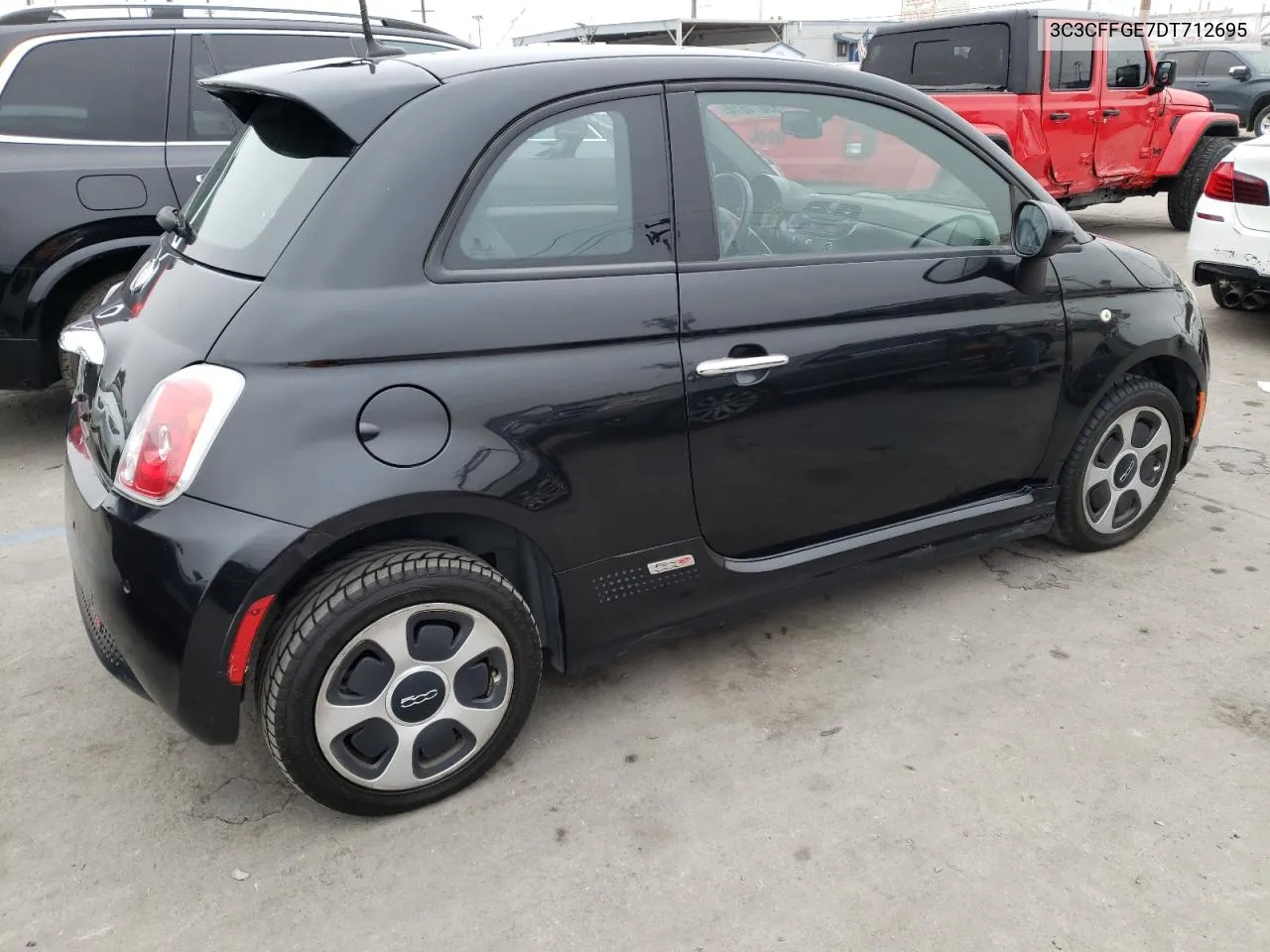 2013 Fiat 500 Electric VIN: 3C3CFFGE7DT712695 Lot: 69674614