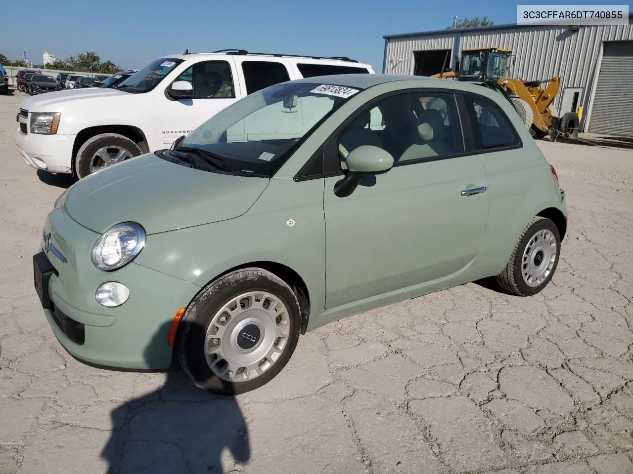 3C3CFFAR6DT740855 2013 Fiat 500 Pop