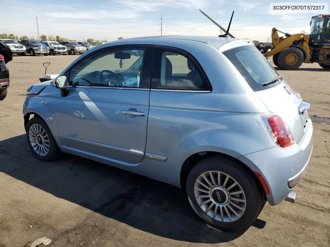 3C3CFFCR7DT572317 2013 Fiat 500 Lounge