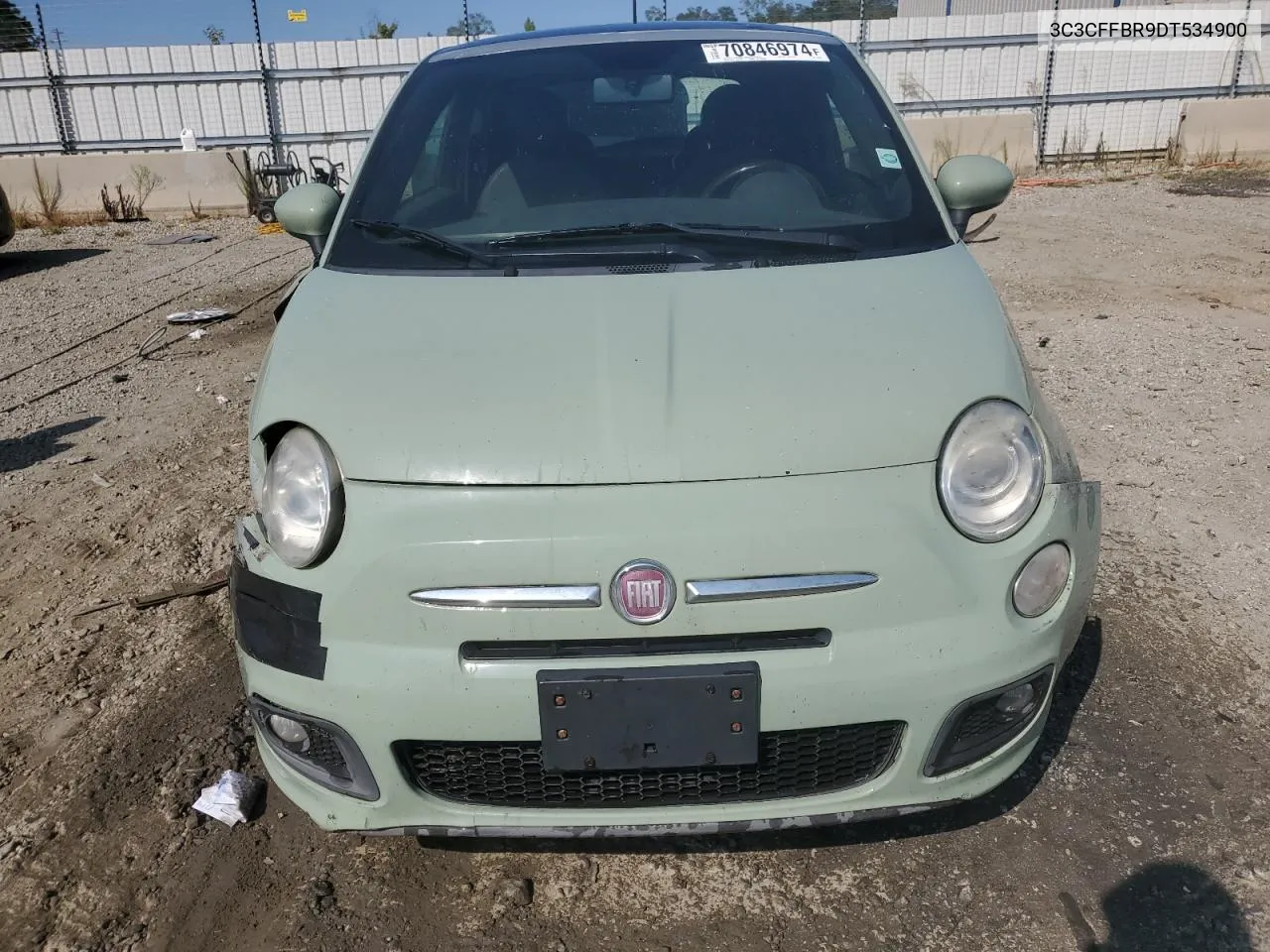 3C3CFFBR9DT534900 2013 Fiat 500 Sport