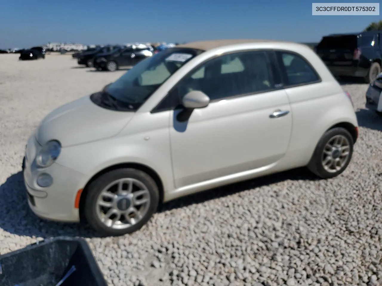 2013 Fiat 500 Pop VIN: 3C3CFFDR0DT575302 Lot: 71126114