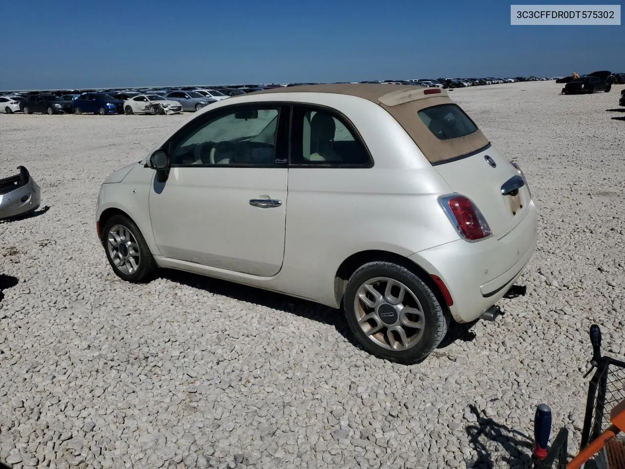 2013 Fiat 500 Pop VIN: 3C3CFFDR0DT575302 Lot: 71126114