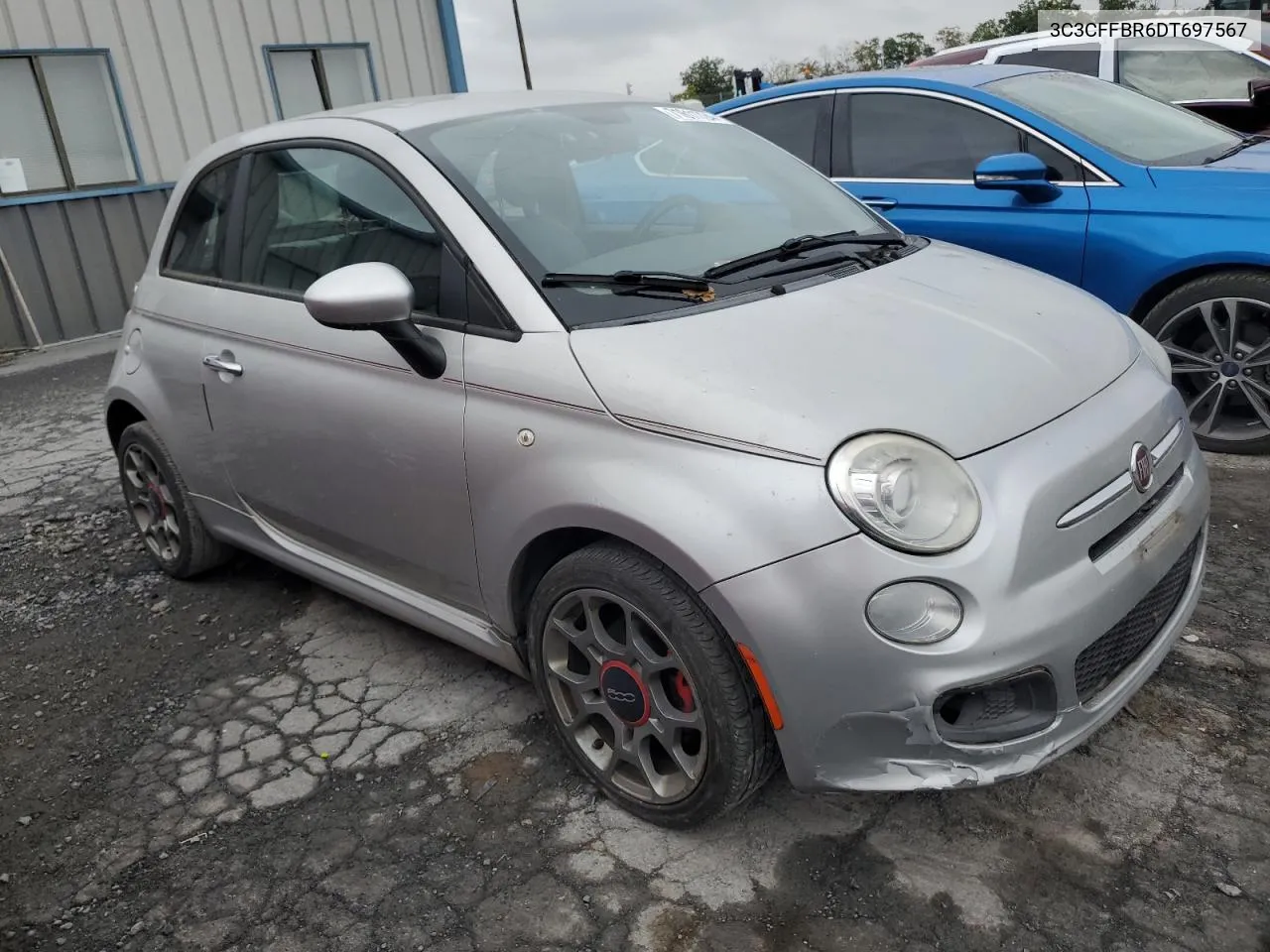 2013 Fiat 500 Sport VIN: 3C3CFFBR6DT697567 Lot: 71611724