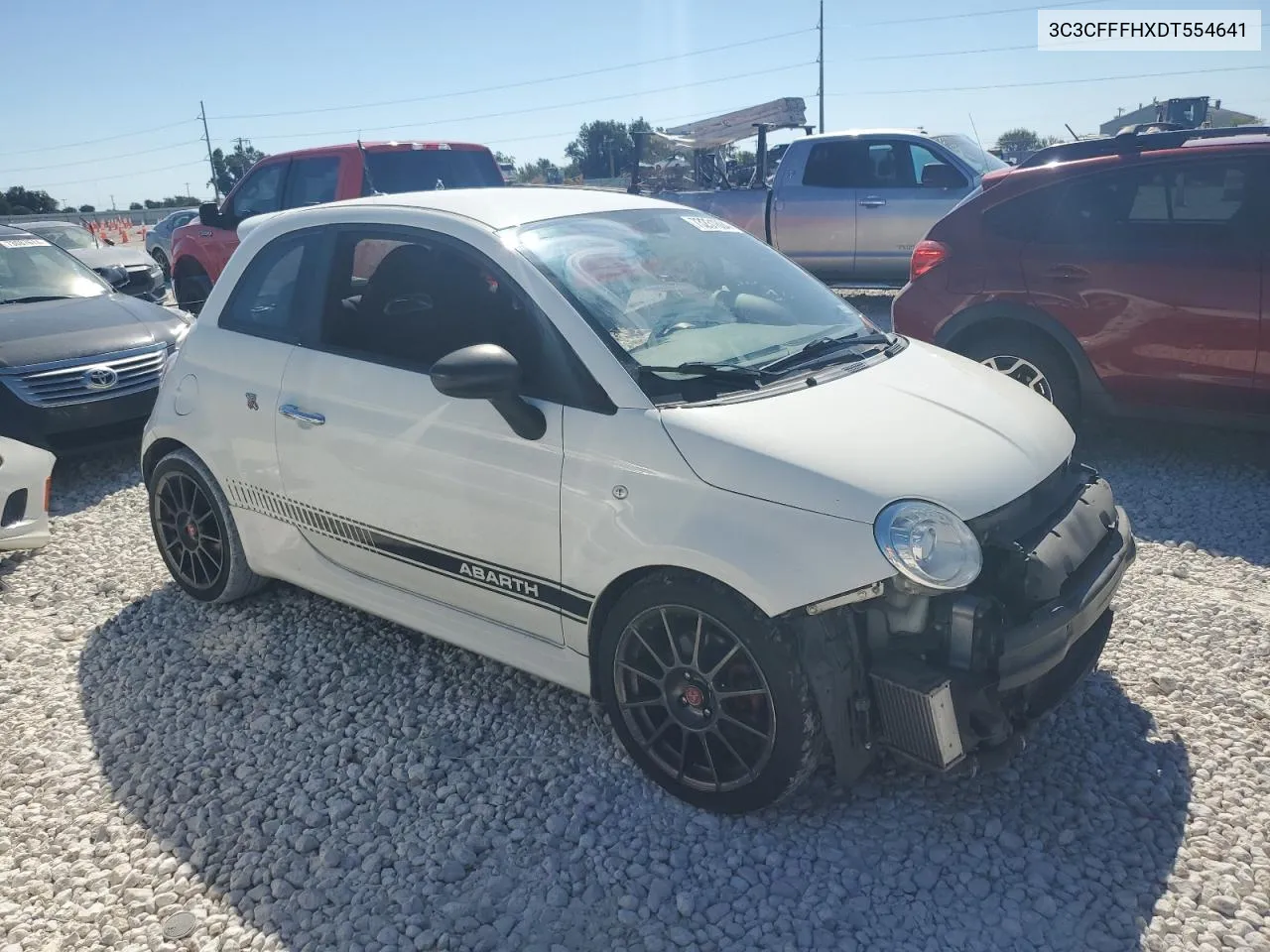 2013 Fiat 500 Abarth VIN: 3C3CFFFHXDT554641 Lot: 73231804