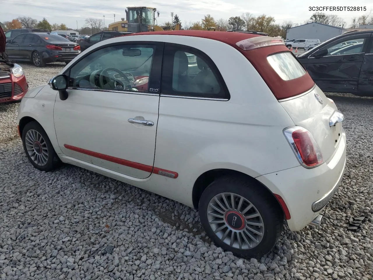 2013 Fiat 500 Lounge VIN: 3C3CFFER5DT528815 Lot: 73606584