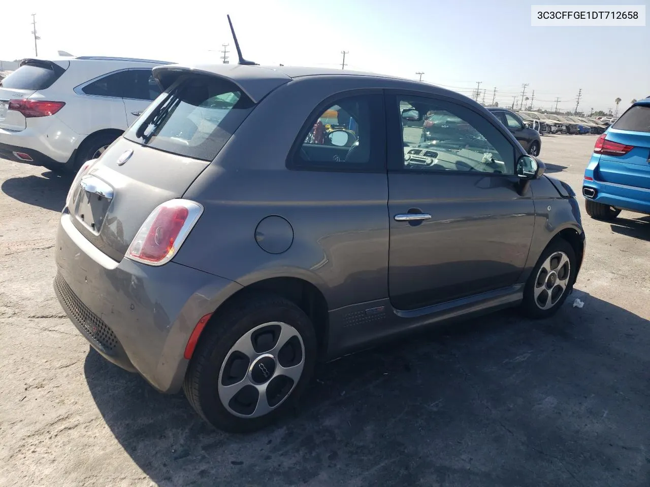 2013 Fiat 500 Electric VIN: 3C3CFFGE1DT712658 Lot: 73609294