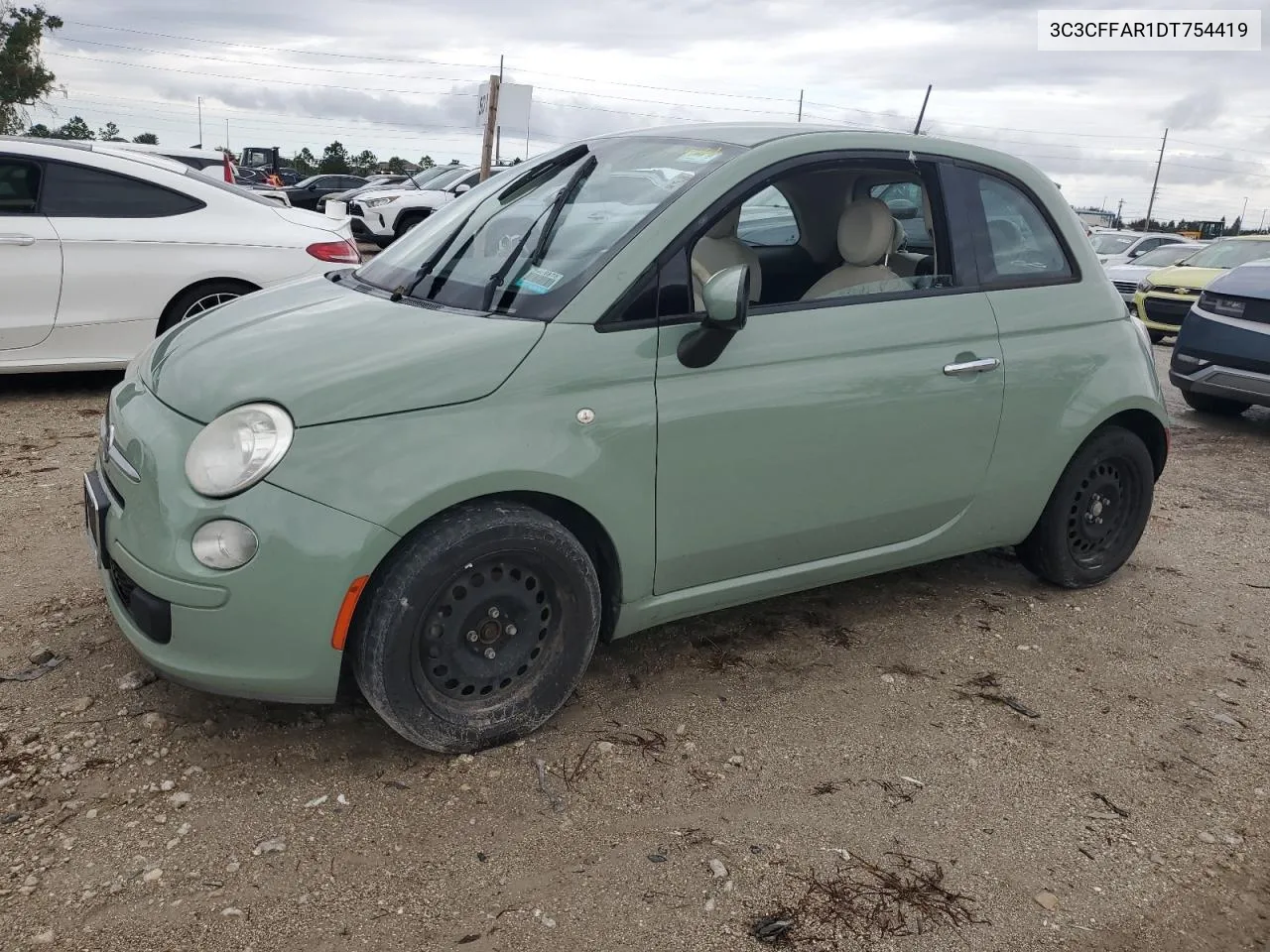 3C3CFFAR1DT754419 2013 Fiat 500 Pop