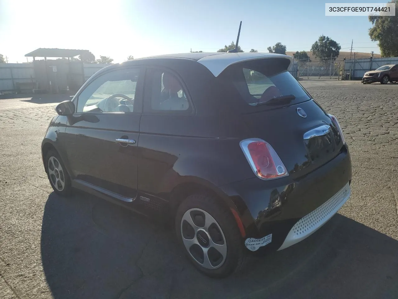 2013 Fiat 500 Electric VIN: 3C3CFFGE9DT744421 Lot: 74564134