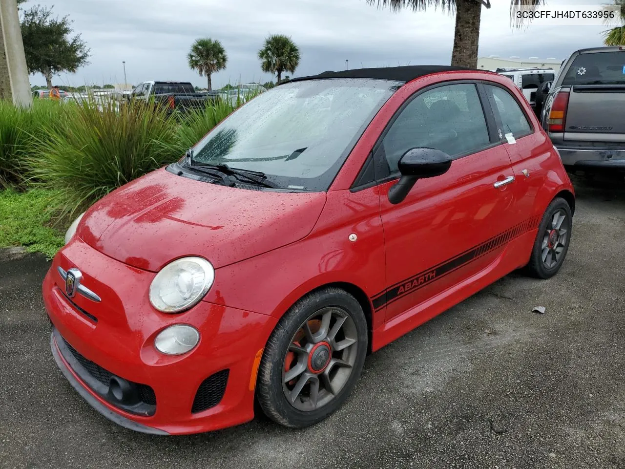 2013 Fiat 500 Abarth VIN: 3C3CFFJH4DT633956 Lot: 74962744