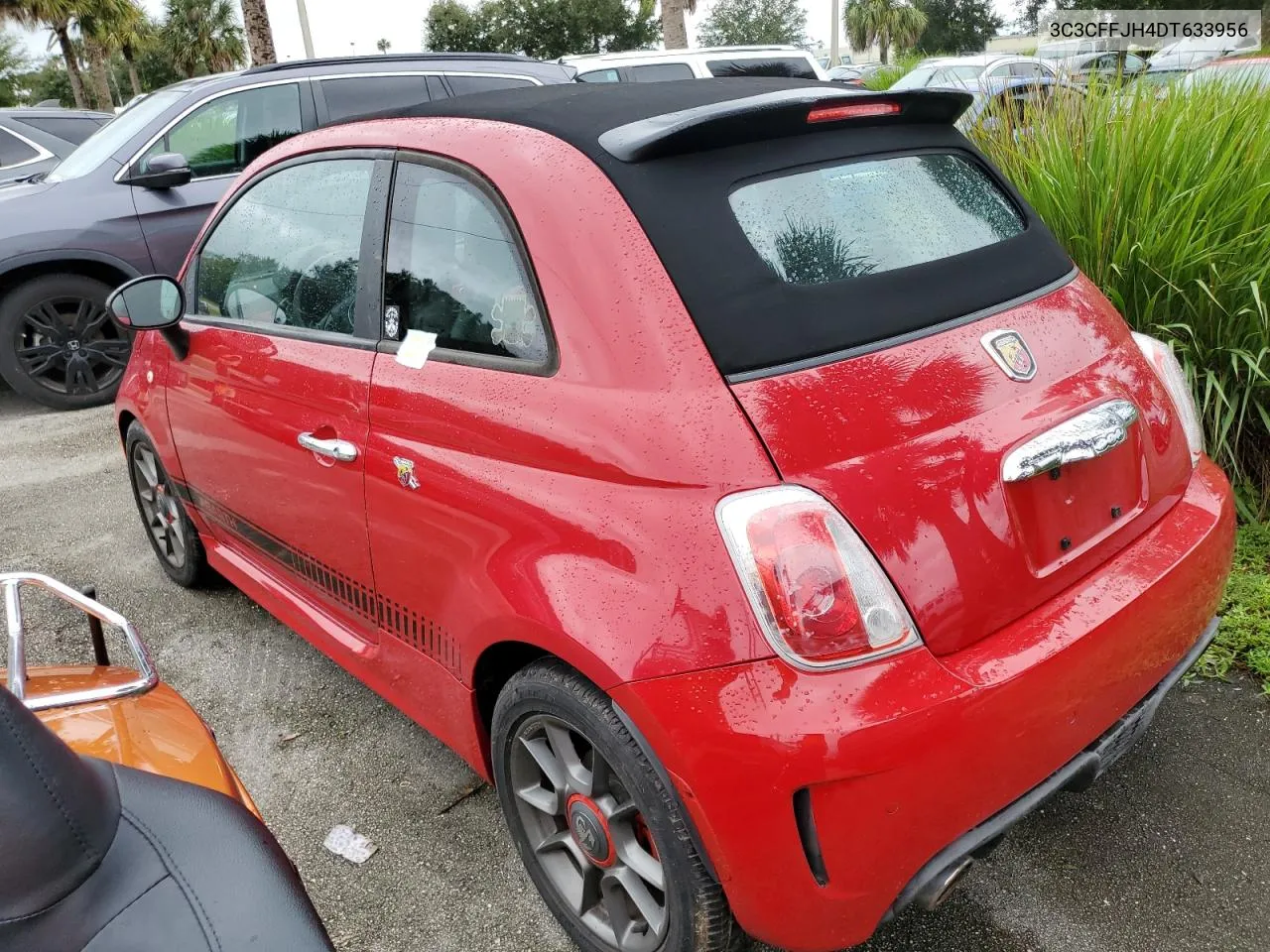 2013 Fiat 500 Abarth VIN: 3C3CFFJH4DT633956 Lot: 74962744