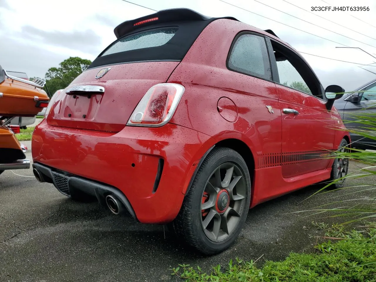 2013 Fiat 500 Abarth VIN: 3C3CFFJH4DT633956 Lot: 74962744