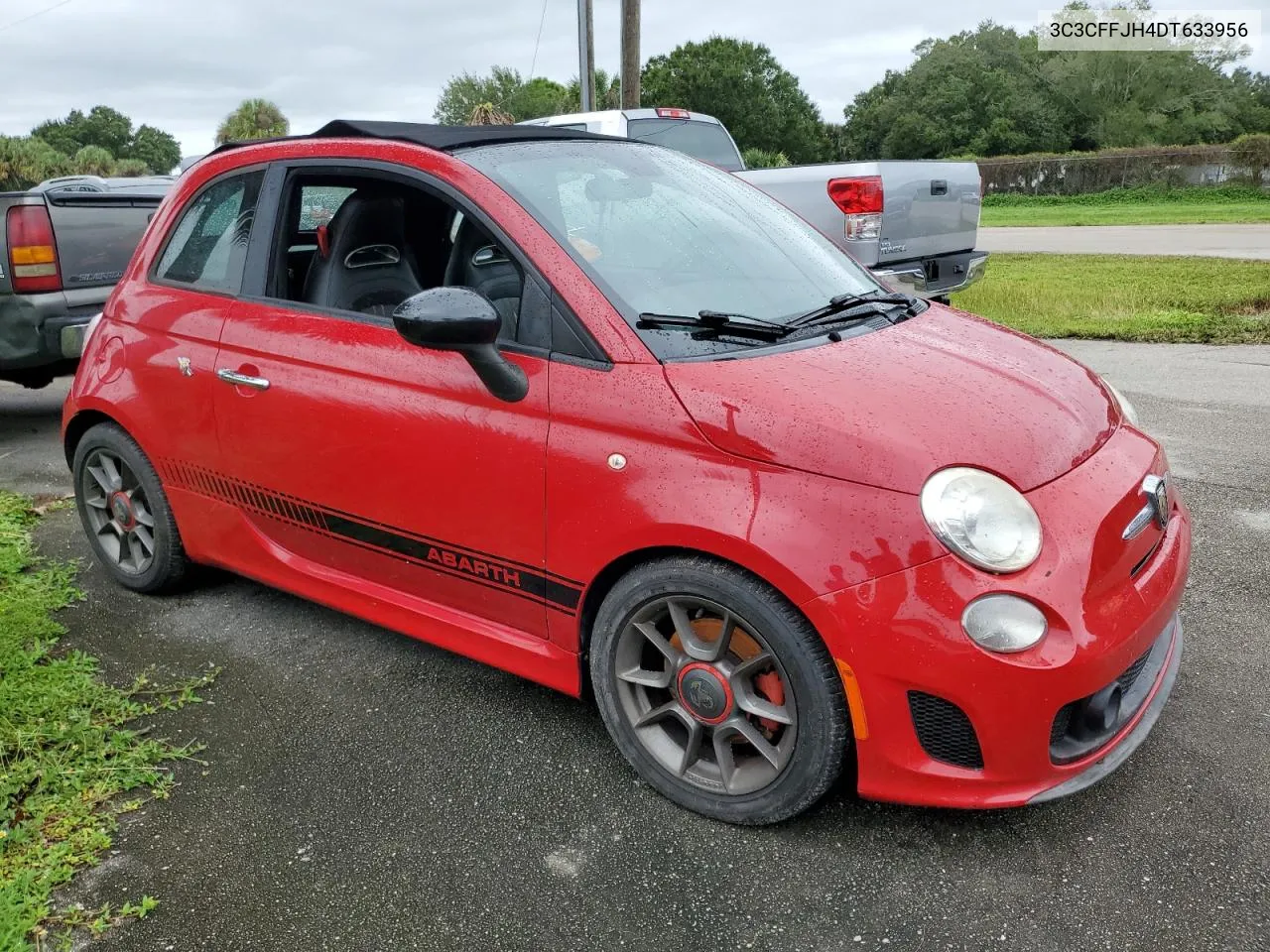 2013 Fiat 500 Abarth VIN: 3C3CFFJH4DT633956 Lot: 74962744