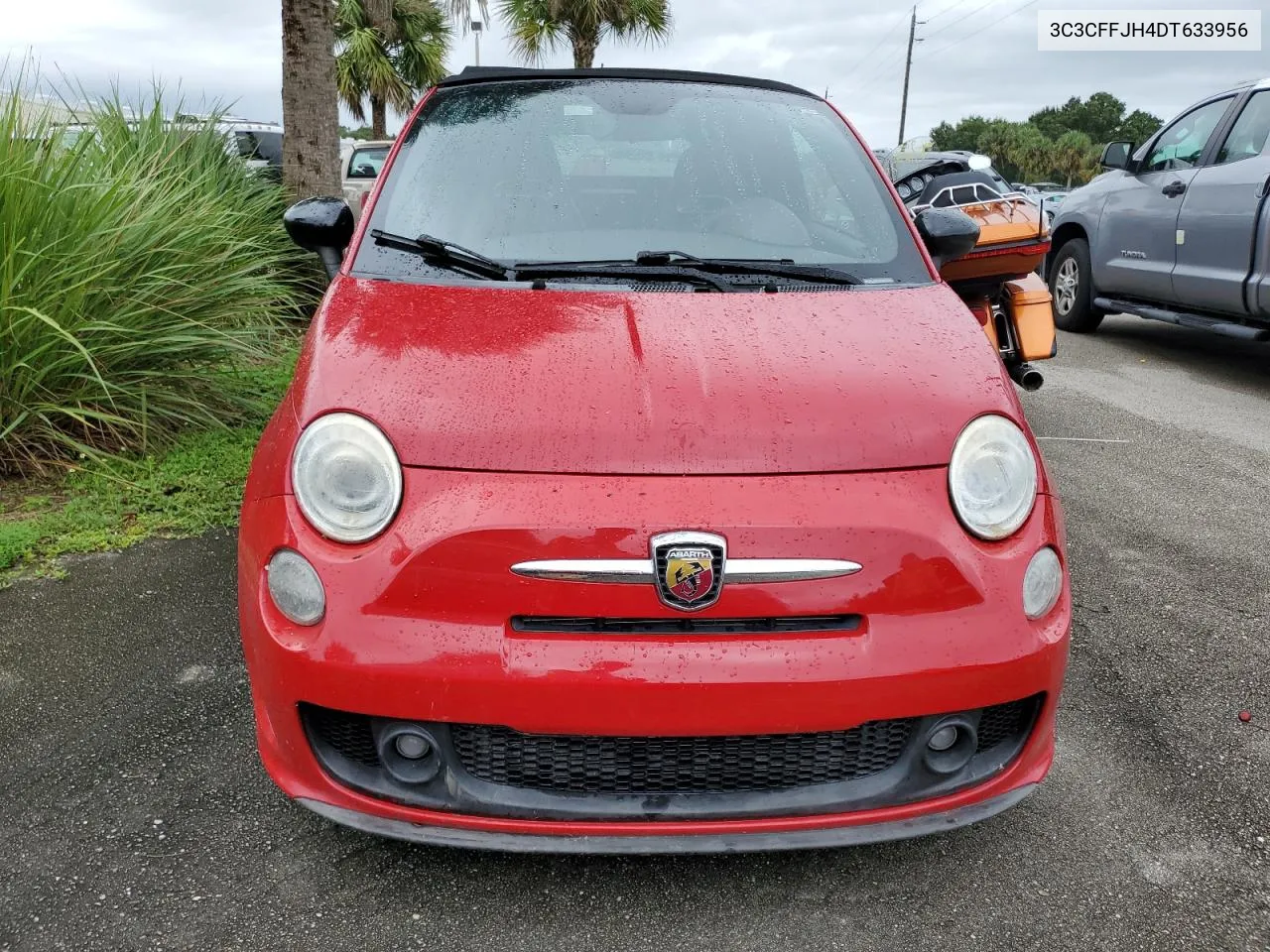 2013 Fiat 500 Abarth VIN: 3C3CFFJH4DT633956 Lot: 74962744