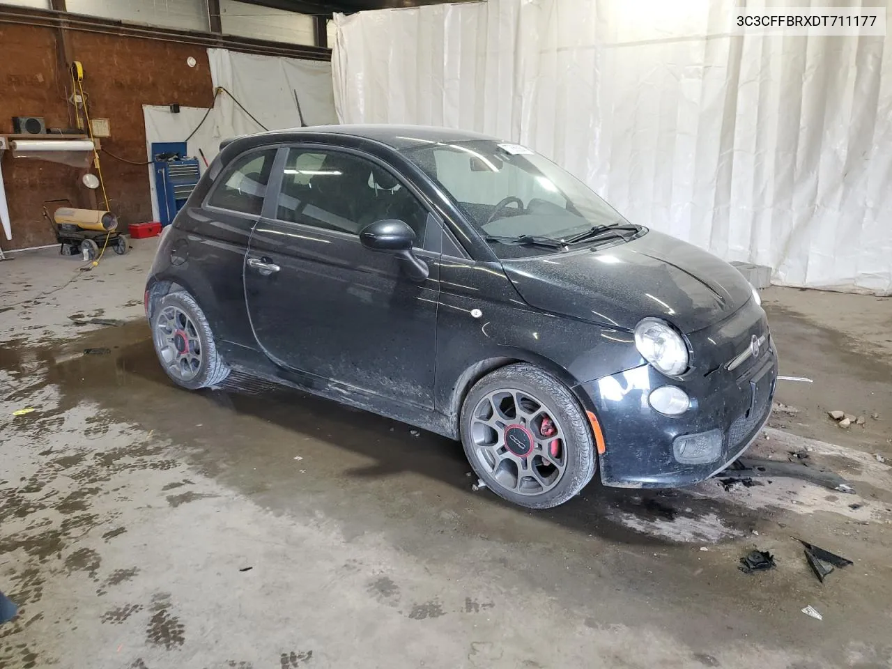 2013 Fiat 500 Sport VIN: 3C3CFFBRXDT711177 Lot: 77866254